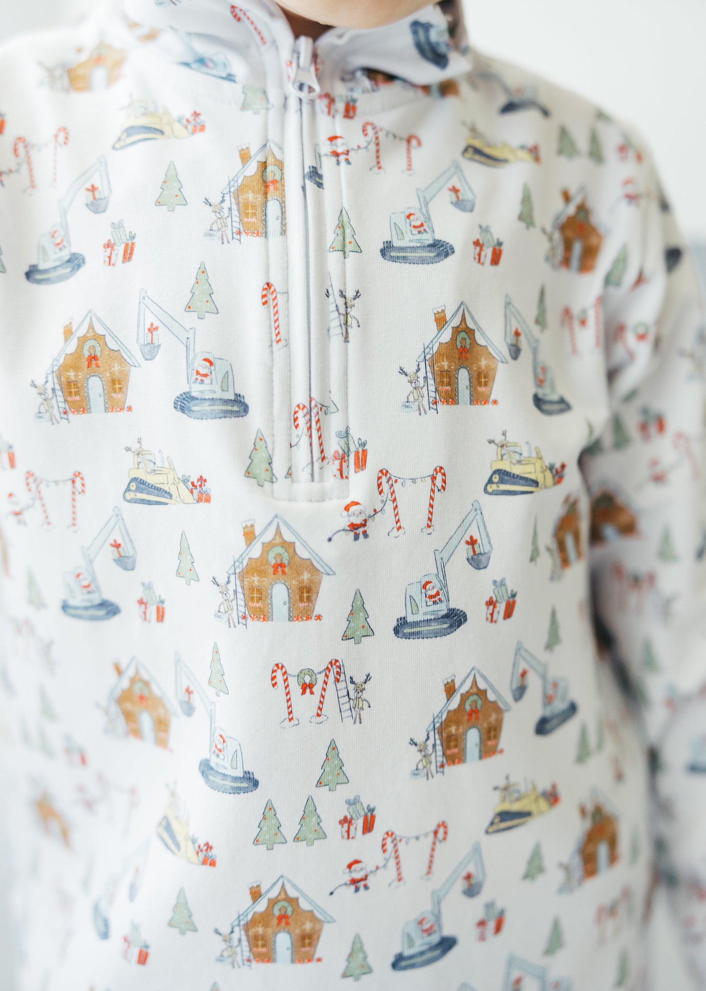Construction Christmas Evan Pullover