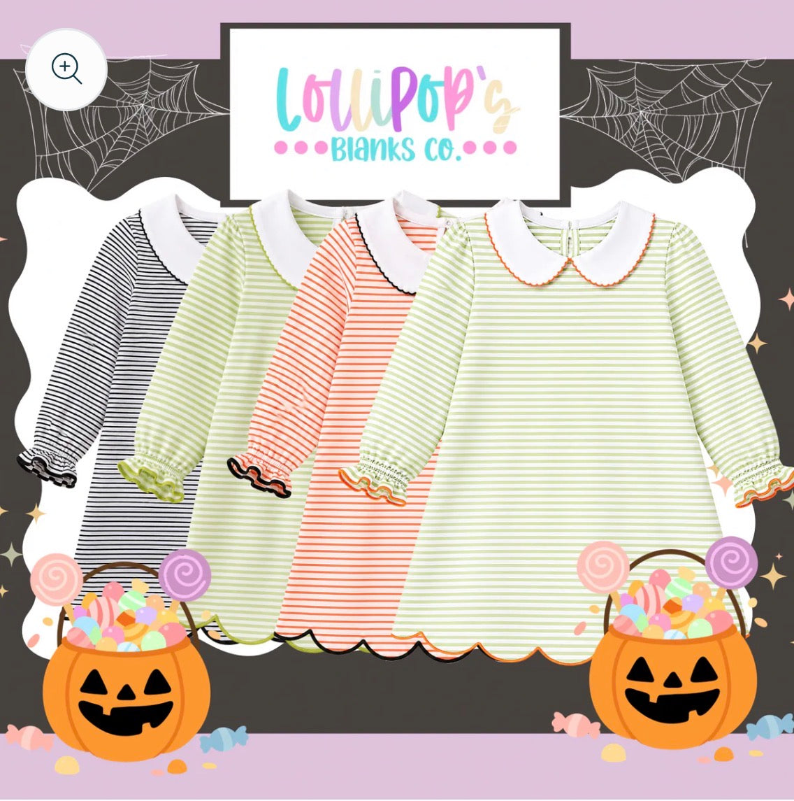 PRE ORDER : Girls Halloween Dress