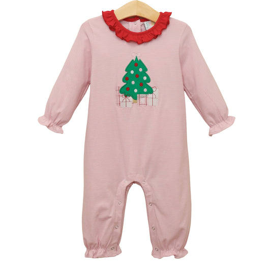 Underneath The Tree Ruffle Romper